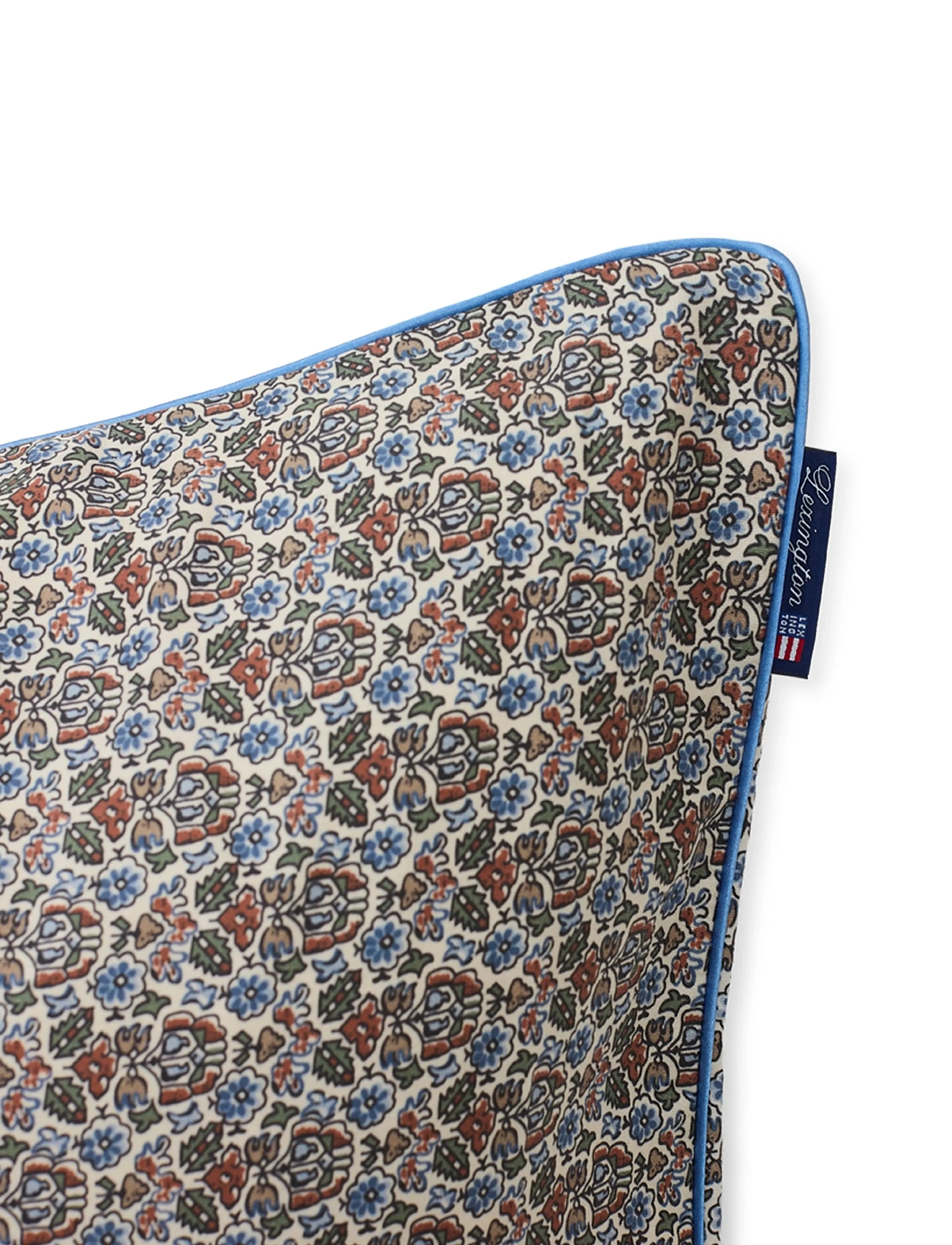 Lexington Home - Printed Flowers Cotton Sateen Pillowcase - laveste priser - beige multi - 2