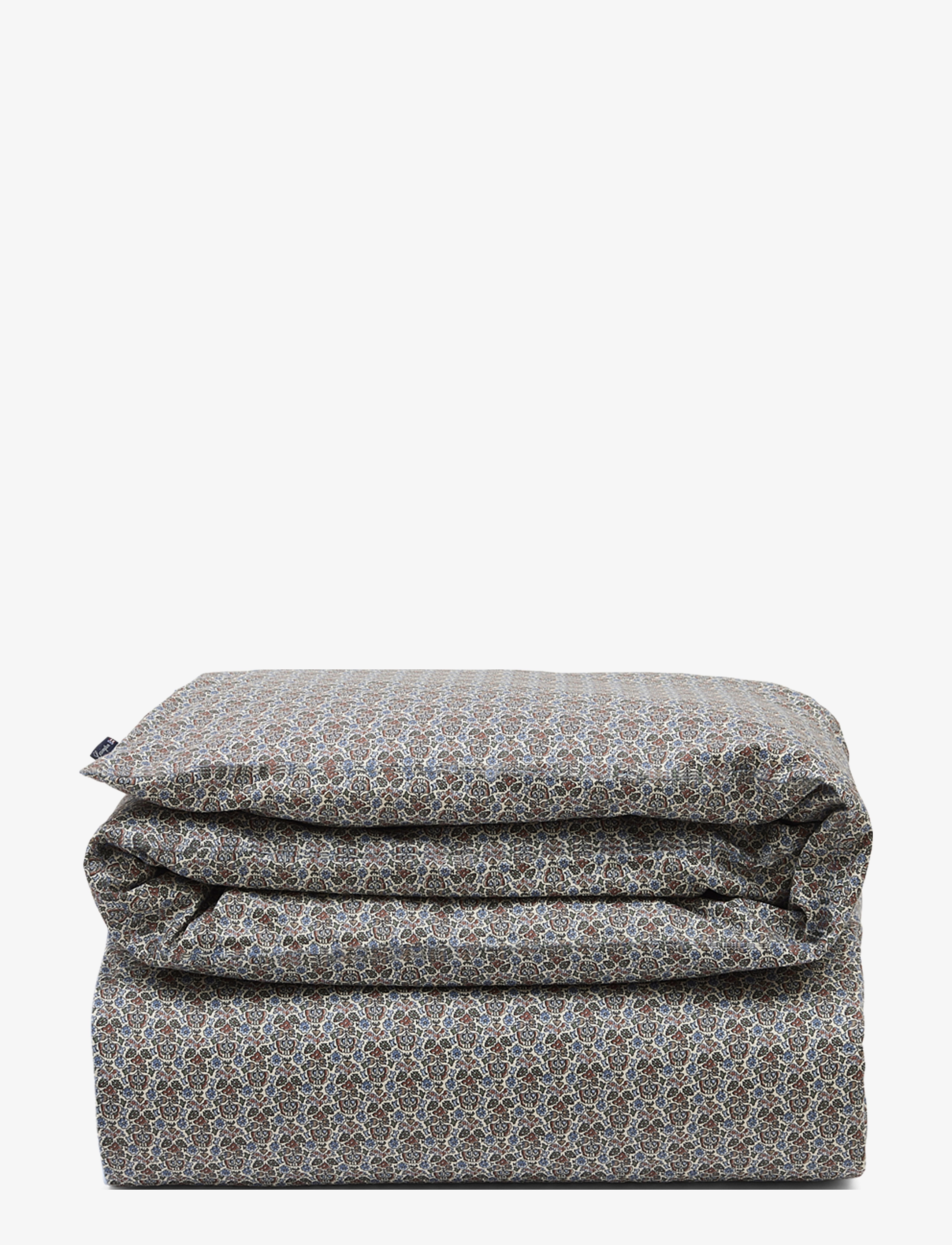 Lexington Home Printed Flowers Cotton Sateen Duvet Cover - Bettwäsche - BEIGE MULTI / multi