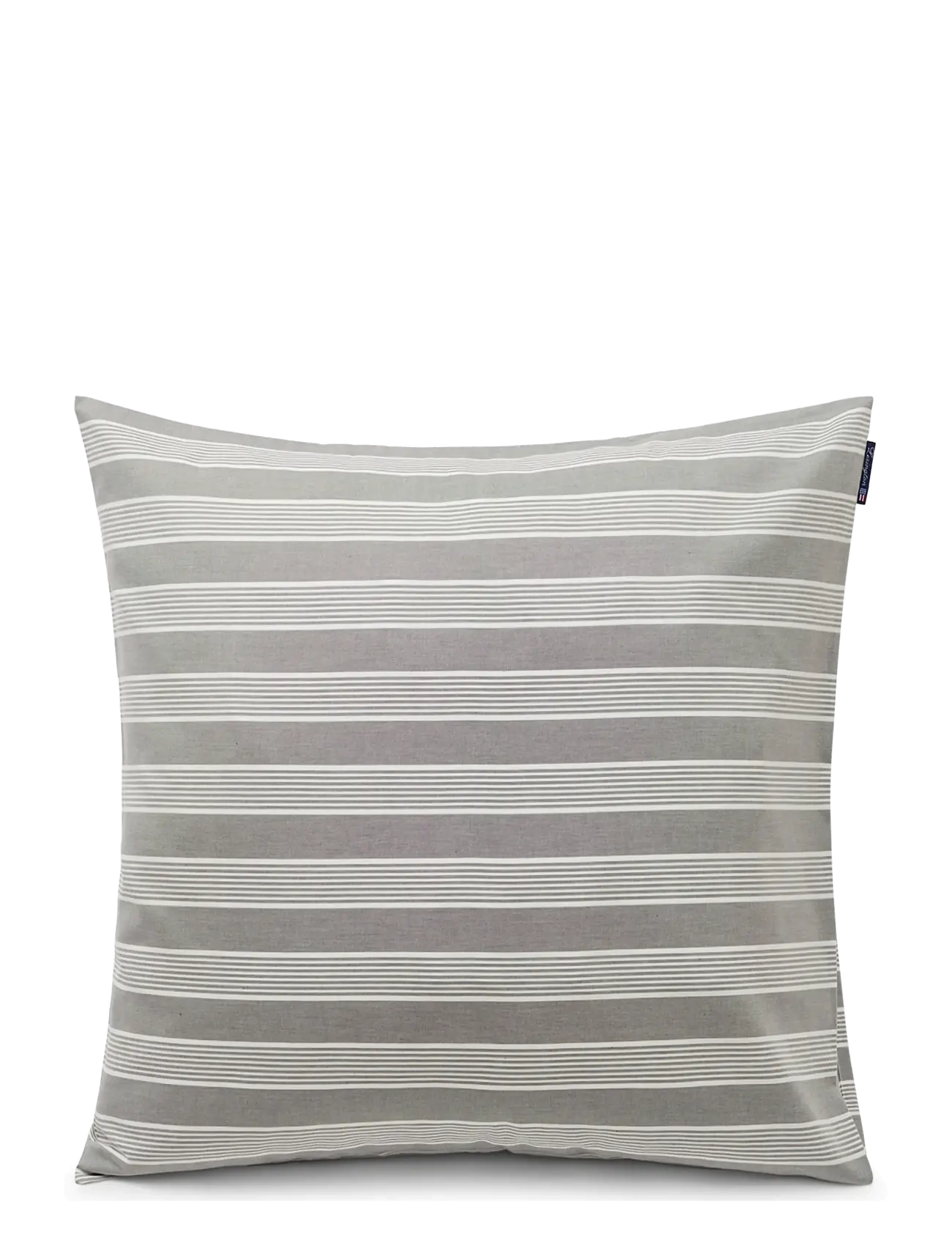 Lexington Home Gray/White Striped Lyocell/Cotton Pillowcase - Pudebetræk - GRAY/OFF WHITE / multi