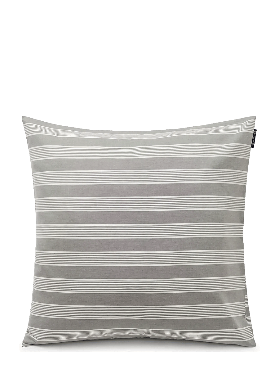 Lexington Home - Gray/White Striped Lyocell/Cotton Pillowcase - kopfkissenbezüge - gray/off white - 0