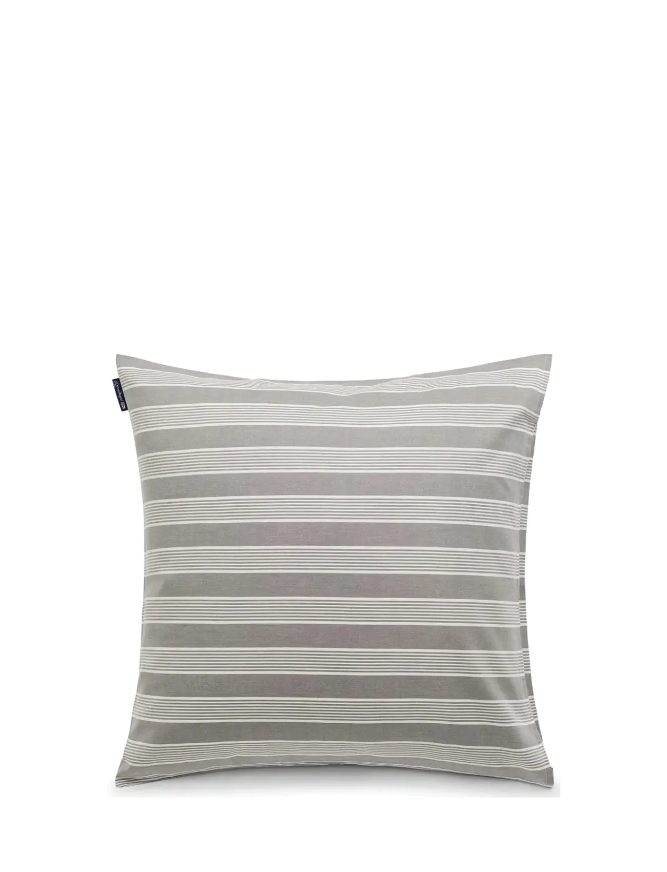 Lexington Home - Gray/White Striped Lyocell/Cotton Pillowcase - pudebetræk - gray/off white - 1