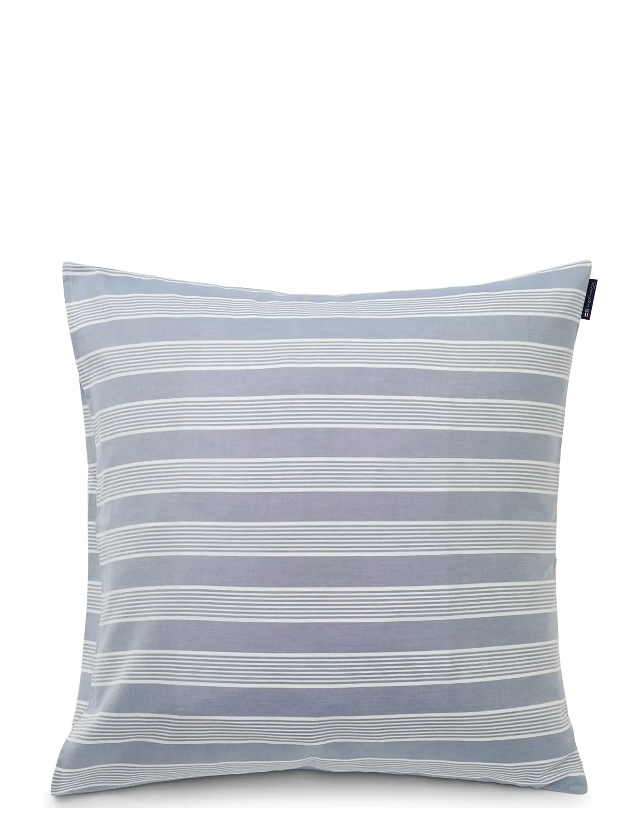 Lexington Home Blue/White Striped Lyocell/Cotton Pillowcase - Soveværelsestekstiler - BLUE/OFF WHITE / blue