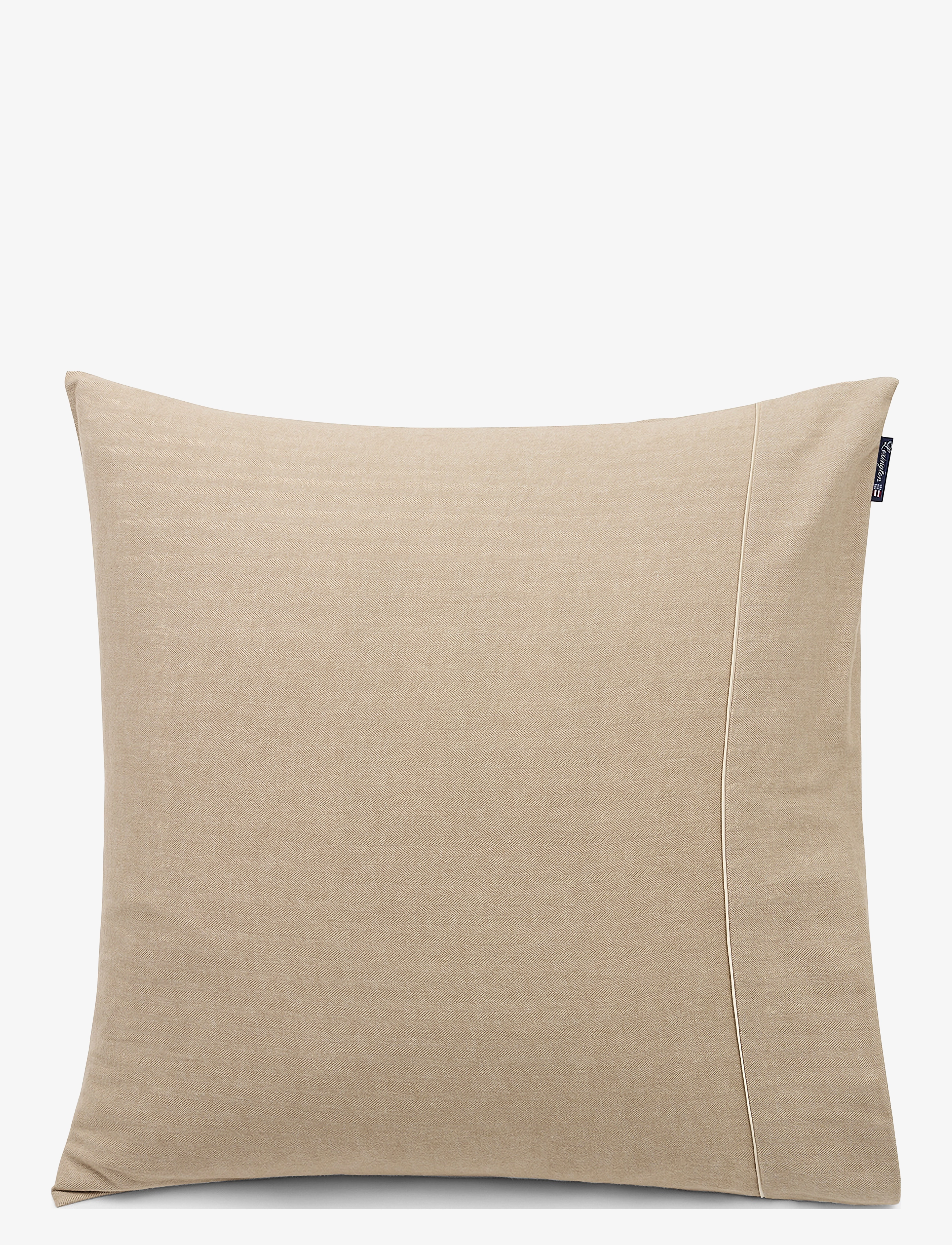 Lexington Home Herringbone Cotton/Cashmere Flannel Pillowcase - Pudebetræk - BEIGE/OFF WHITE / beige