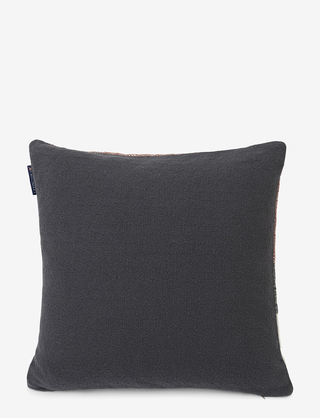 Lexington Home - Vertical Striped Cotton Pillow Cover - pynteputer - copper/gray - 1
