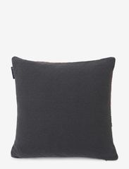 Lexington Home - Vertical Striped Cotton Pillow Cover - pynteputer - copper/gray - 2