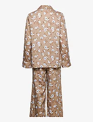 Lexington Home - Isabella Lyocell Printed Flower Pajama Set - sünnipäevakingitused - beige multi - 1