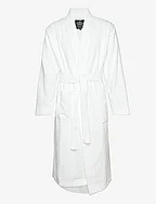 Unisex Cotton/Lyocell Structured Robe - WHITE
