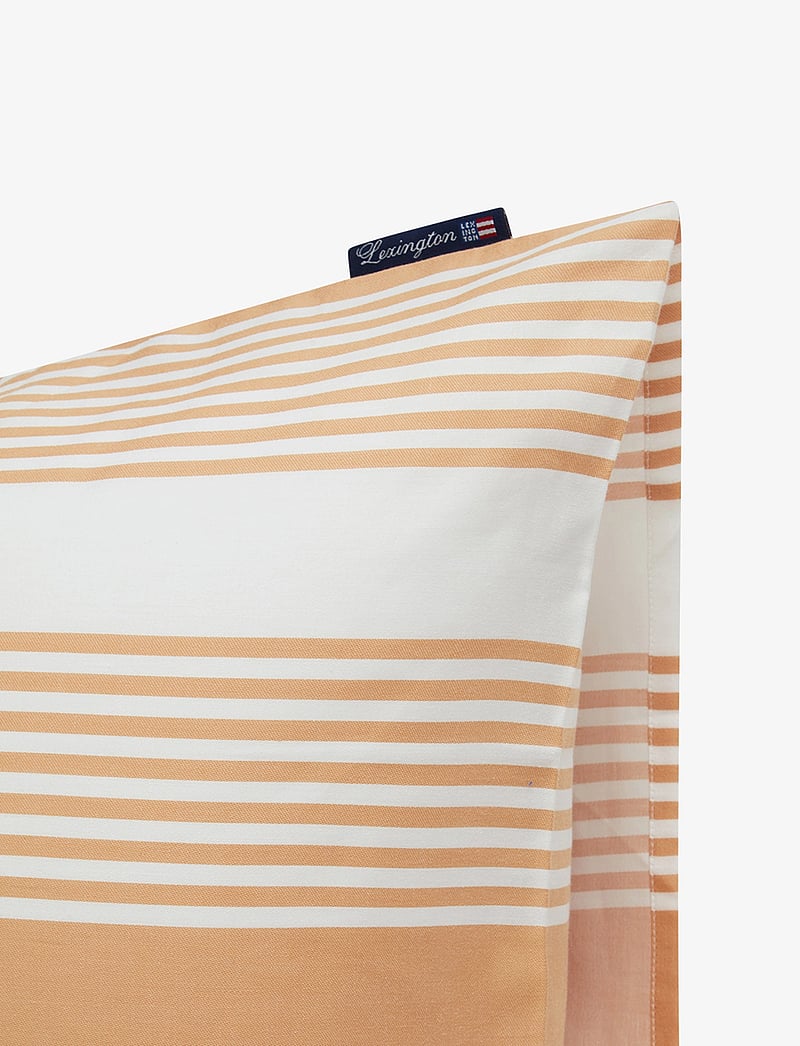 Lexington Home - Beige/White Striped Cotton Sateen Bed Set - köp efter pris - beige/white - 3