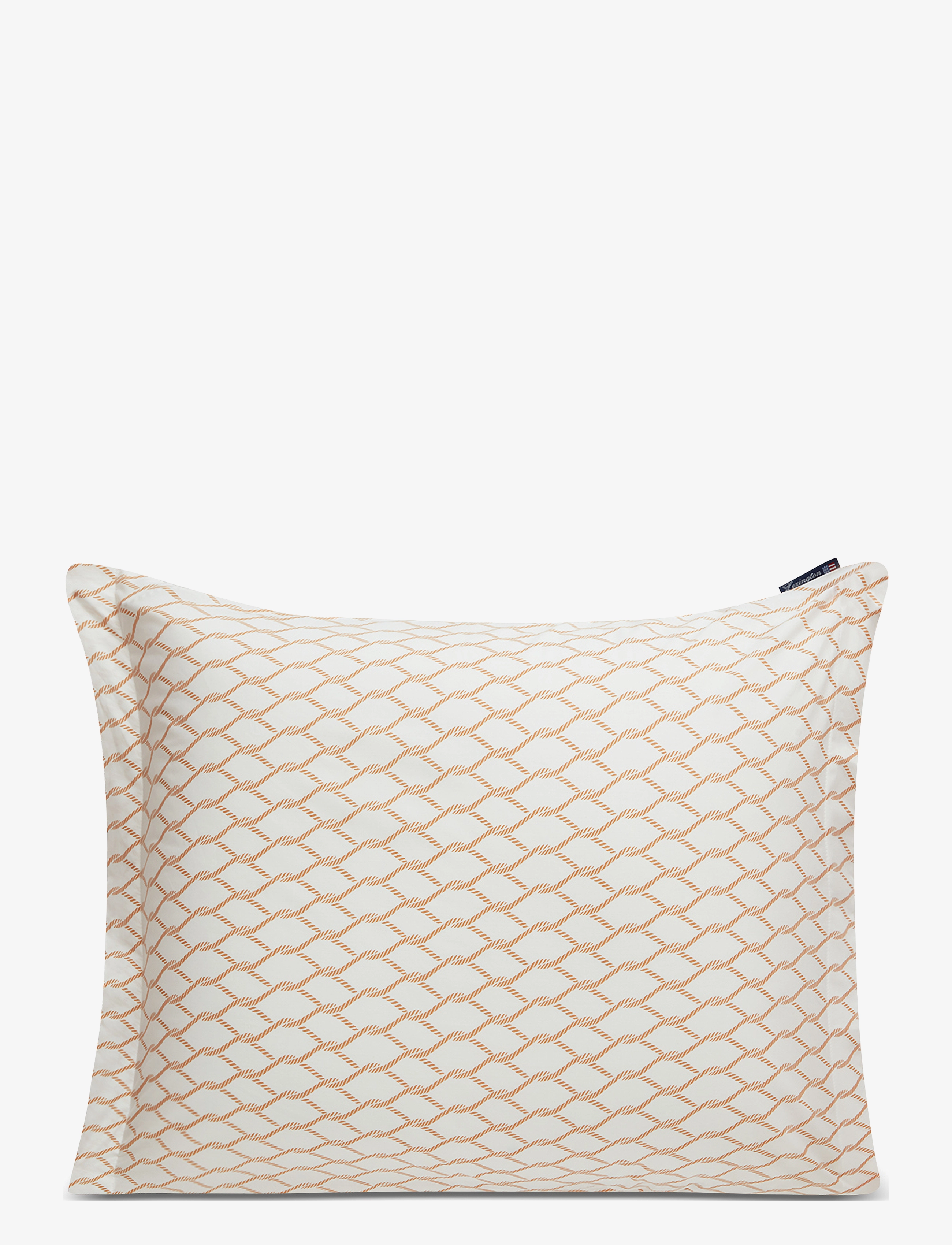 Lexington Home White/Beige Rope Printed Cotton Poplin Pillowcase - Tekid ja padjad - WHITE/BEIGE / multi