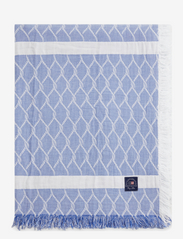 Lexington Home - Striped Rope Structured Cotton Bedspread - sängtextilier - blue/white - 0