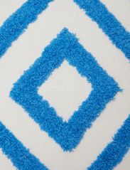 Lexington Home - Rug Graphic Recycled Cotton Canvas Pillow Cover - kussenhoezen - white/blue - 3