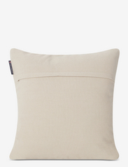 Lexington Home - Rope Deco Recycled Cotton Canvas Pillow Cover - cushion covers - lt beige/white - 1