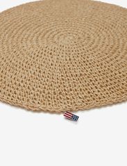 Lexington Home - Round Recycled Paper Straw Placemat - de laveste prisene - natural - 1