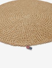 Lexington Home - Round Recycled Paper Straw Placemat - zemākās cenas - natural - 1