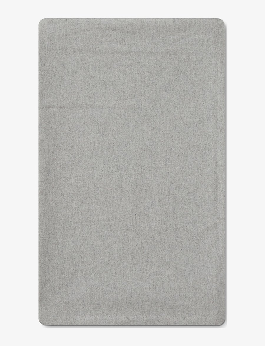 Lexington Home - American Cotton Flannel Sheet Lt Gray Melange - lt gray melange - 2