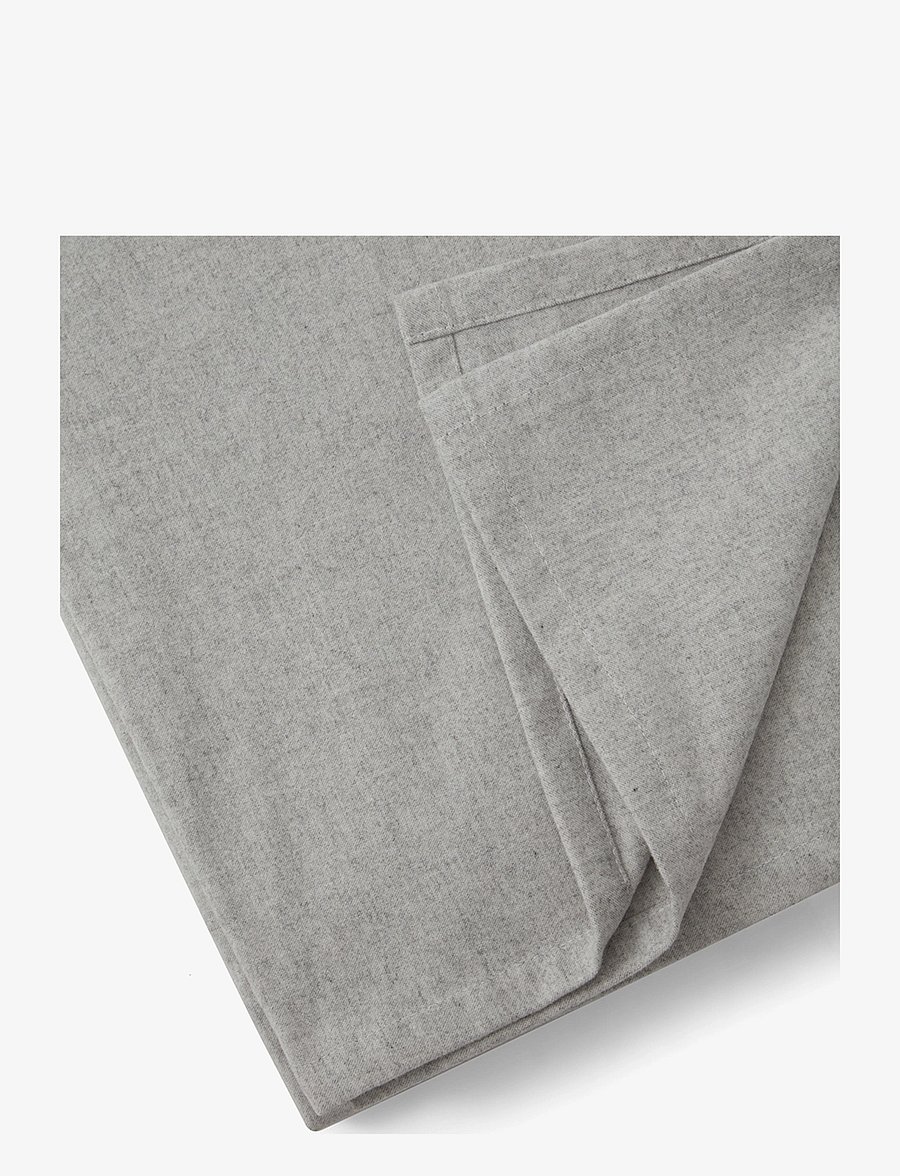 Lexington Home - American Cotton Flannel Sheet Lt Gray Melange - lt gray melange - 3
