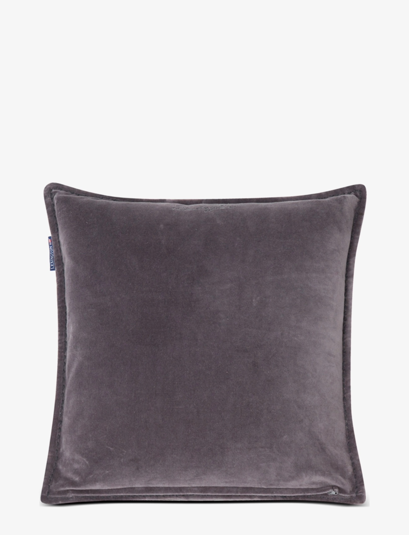 Lexington Home - Velvet Cotton Pillow Cover - gray - 1