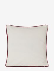 Lexington Home - Seasons Greatings Recycled Cotton Pillow Cover - pudebetræk - off white/red - 1