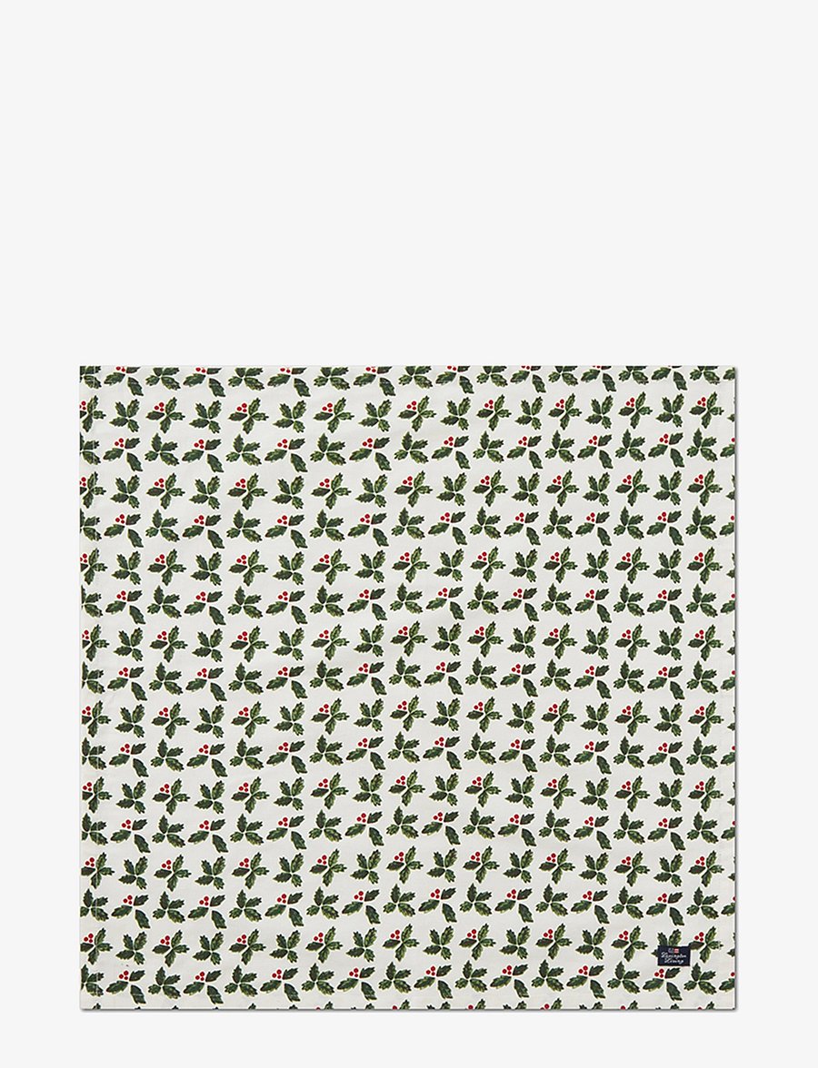Lexington Home - Printed Organic Cotton Twill Napkin - white/green - 0