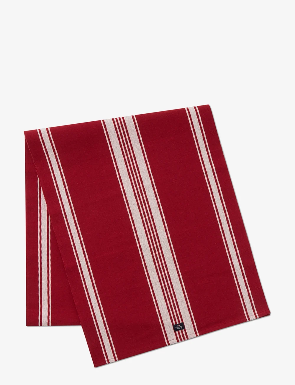 Lexington Home - Organic Cotton Rib Runner with Stripes - osta hinnan perusteella - red/white - 0