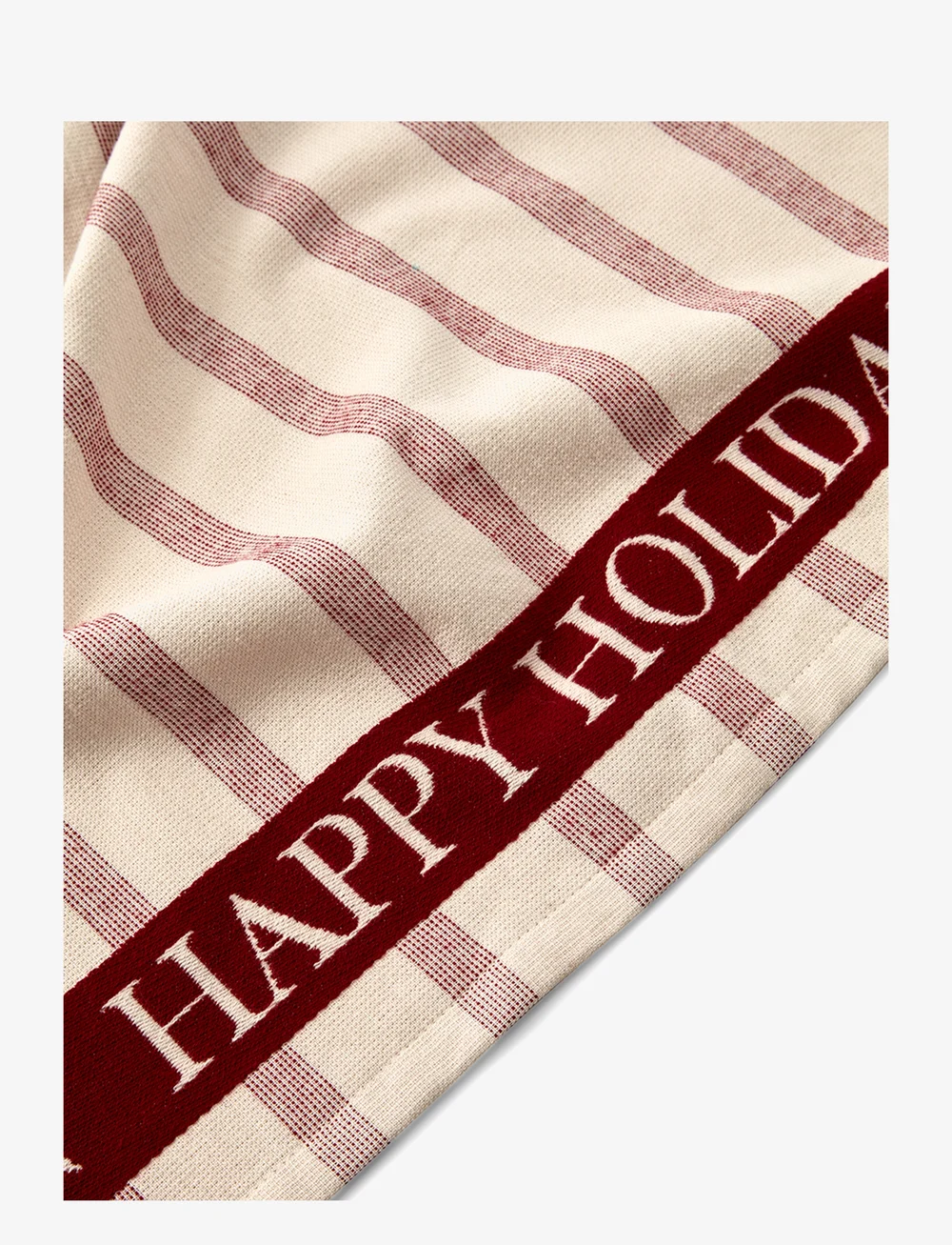 Lexington Home - Striped Cotton Terry Kitchen Towel - shop by price - beige/red - 4