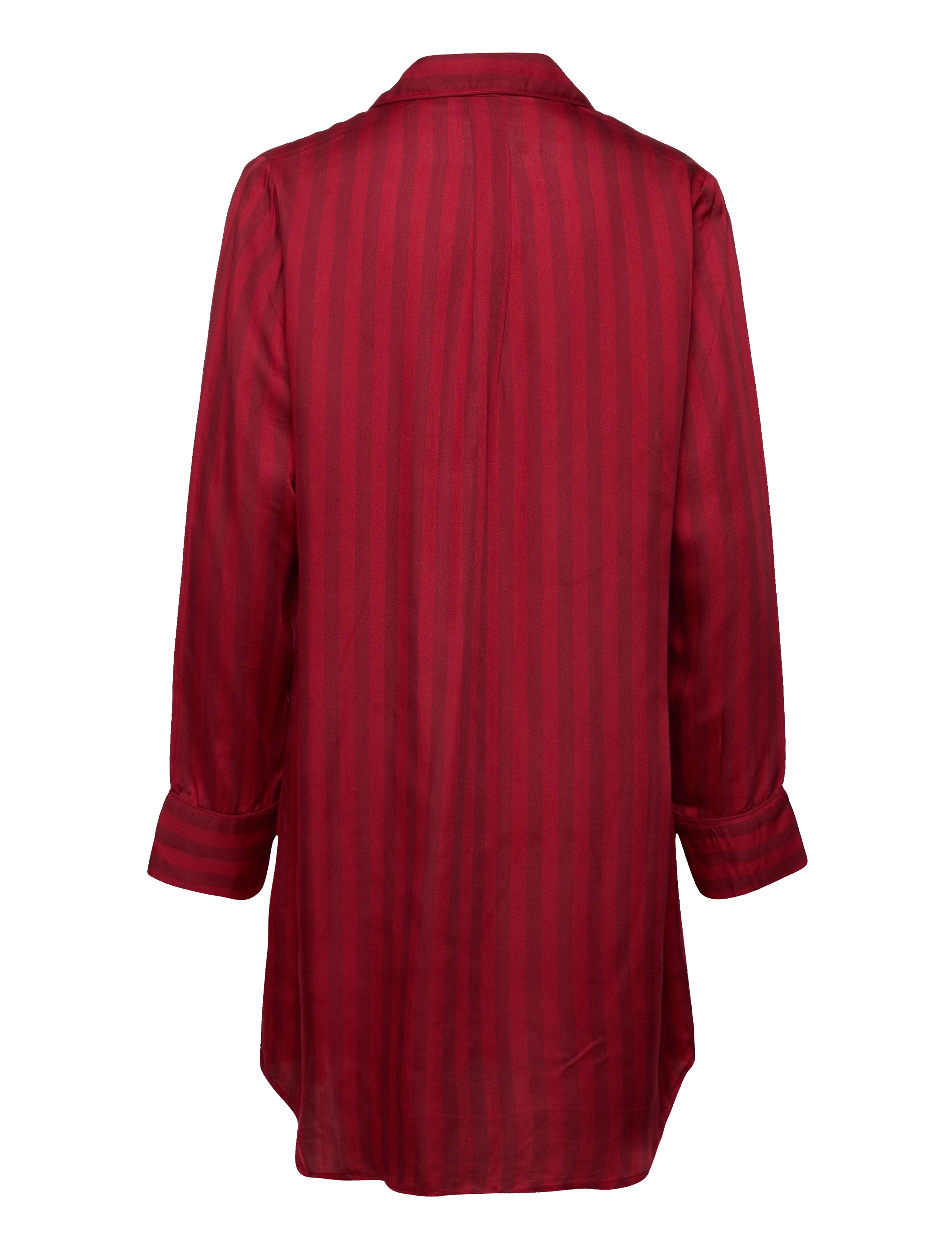 Lexington Home - Avery Modal Viscose Nightshirt - fødselsdagsgaver - red/red - 2