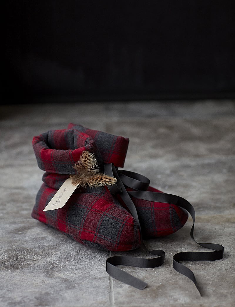 Lexington Home - Charlie Re-down Socks - igapäevane stiil - red/dk gray - 0