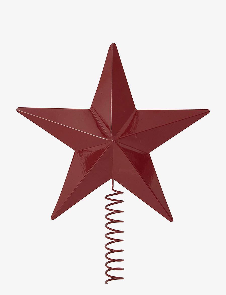 Lexington Home - Christmas Tree Top Star - red - 0