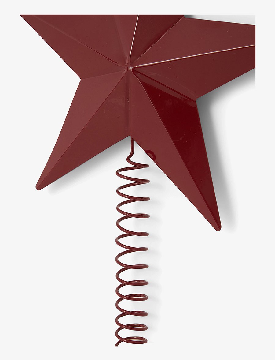 Lexington Home - Christmas Tree Top Star - red - 1