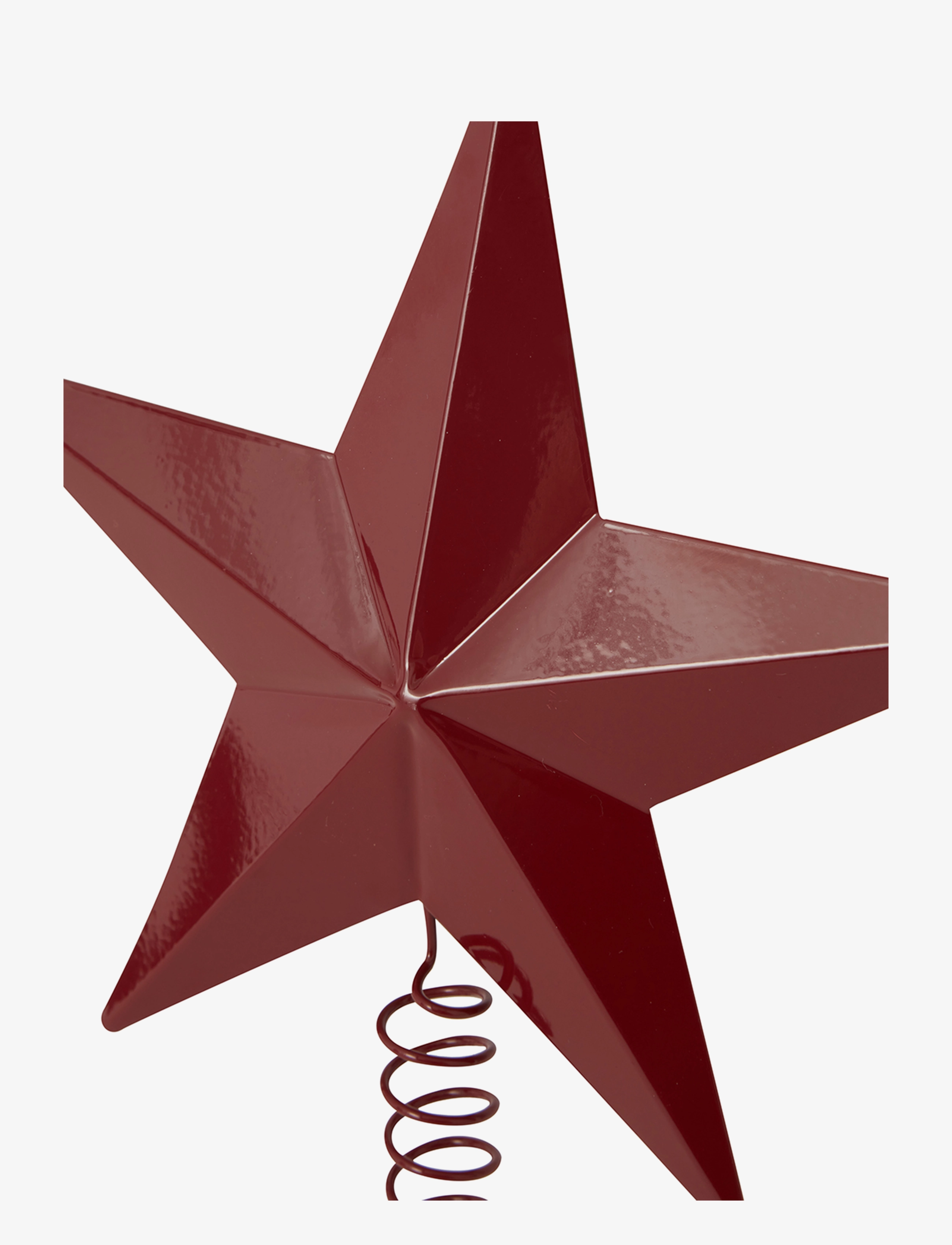 Lexington Home - Christmas Tree Top Star - red - 2