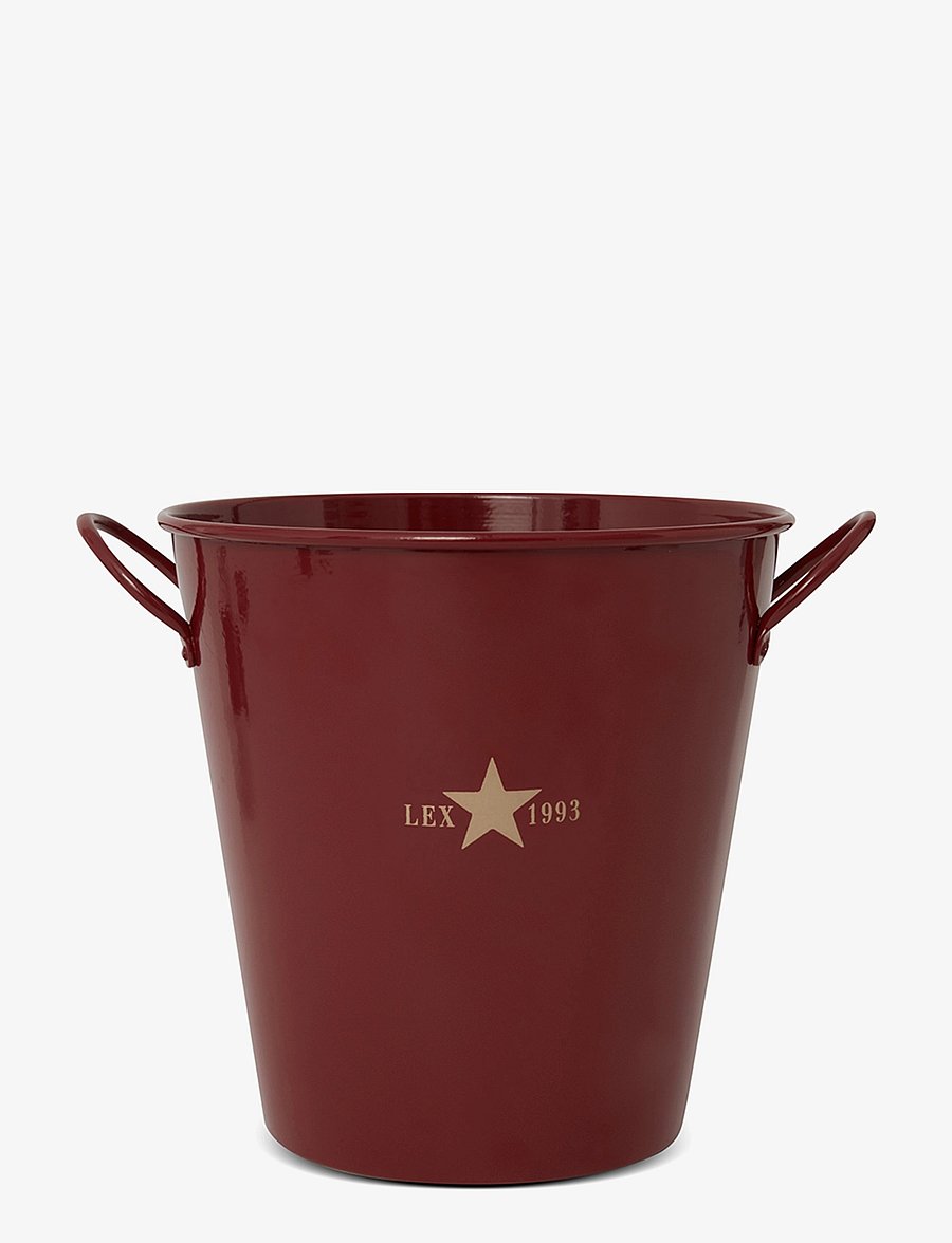 Lexington Home - Holiday Ice Bucket - red - 0