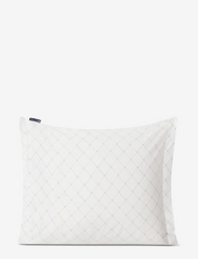 Lexington Home - White/Beige Signature Star Sateen Pillowcase - laagste prijzen - white/beige - 2