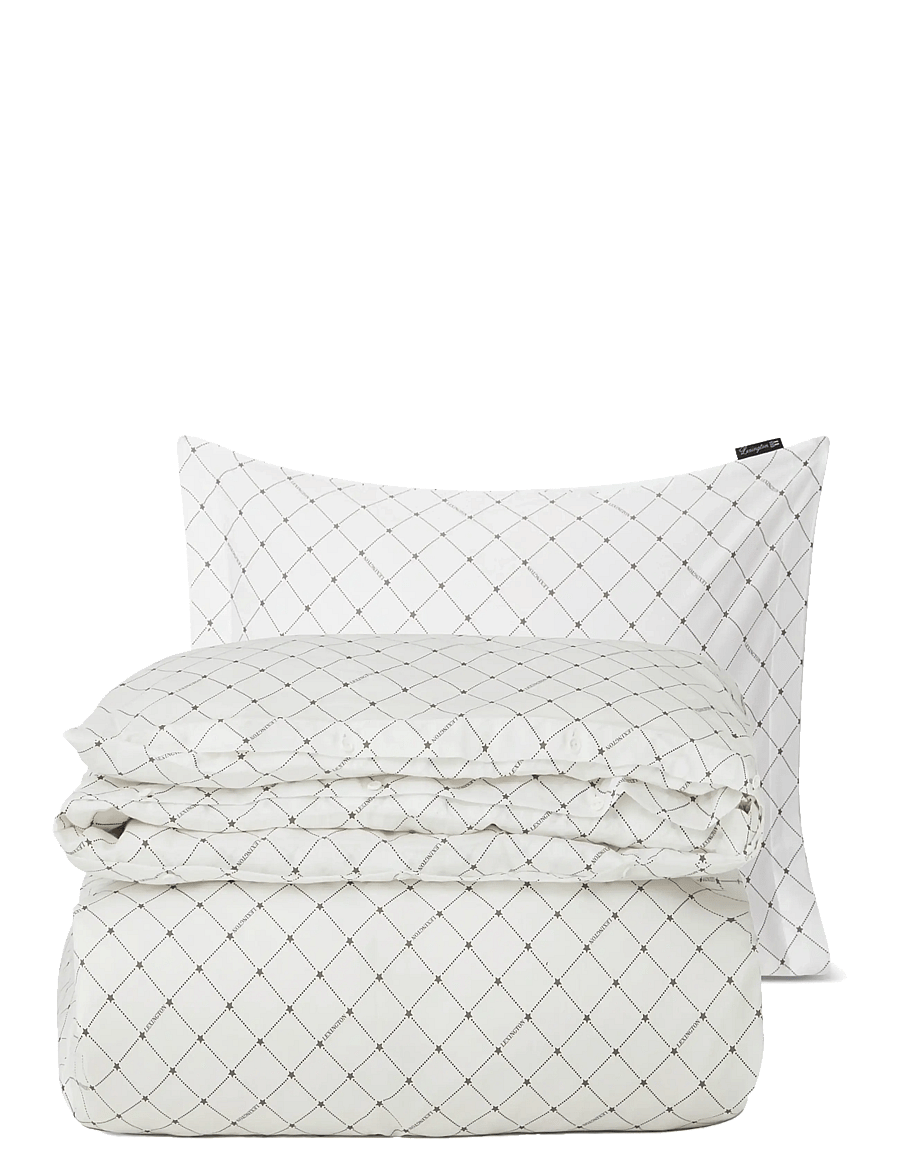 Lexington Home - White/Beige Signature Star Sateen Bed Set - white/beige - 0