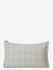 Lexington Home - Lt Gray/Dove Checked Cotton Flannel Pillowcase - alhaisimmat hinnat - lt gray/dove/dk gray/white - 4