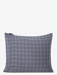 Lexington Home - Checked Lyocell/Cotton Pin Point Oxford Pillowcase - Örngott - dove/dk gray/white - 4