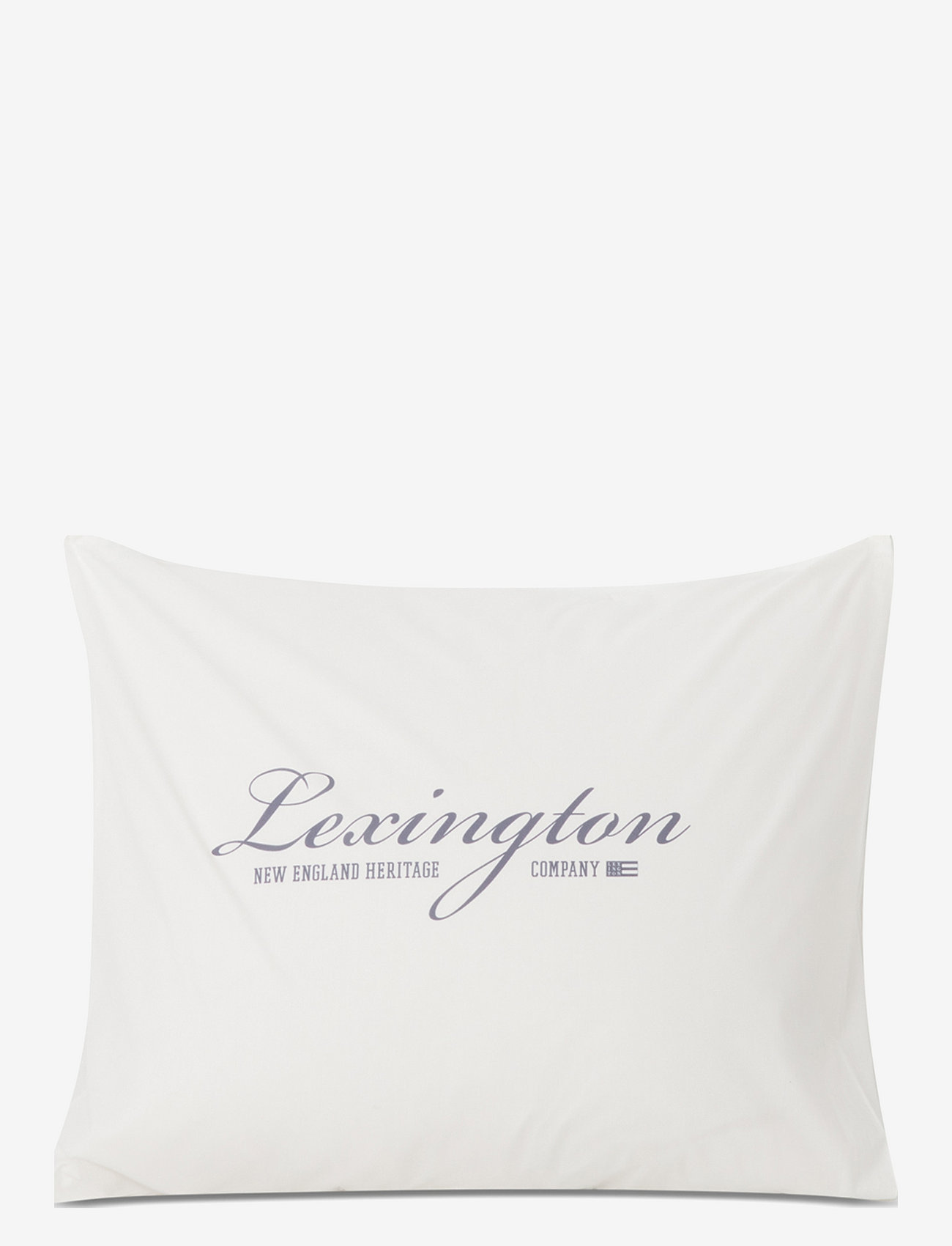 Lexington Home - Printed Organic Cotton Poplin Pillowcase - Örngott - white/dove - 0