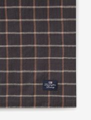 Lexington Home - Checked Cotton/Linen Tablecloth - galdauti - dk gray/beige - 1
