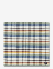 Multi Checked Cotton/Linen Napkin - BLUE MULTI