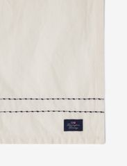 Lexington Home - Cotton/Linen Napkin with Embroidered Stitches - kankaiset lautasliinat - off white - 1
