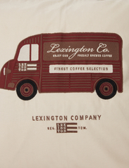 Lexington Home - Coffee Truck Organic Cotton Twill Pillow Cover - tyynyliinat - lt beige/brown - 3
