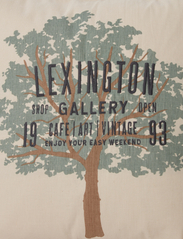 Lexington Home - Tree Logo Linen/Cotton Pillow Cover - tyynyliinat - lt beige/green - 3