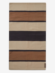 Lexington Home - Striped Organic Cotton Rug - puuvillased vaibad & kaltsuvaip - beige/dk gray - 0