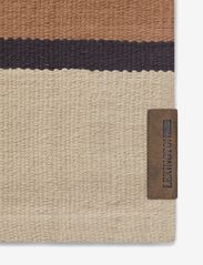 Lexington Home - Striped Organic Cotton Rug - bomullstepper & filleryer - beige/dk gray - 1
