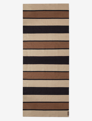 Lexington Home - Striped Organic Cotton Rug - medvilniniai kilimėliai & skudurinis kilimėlis - beige/dk gray - 2