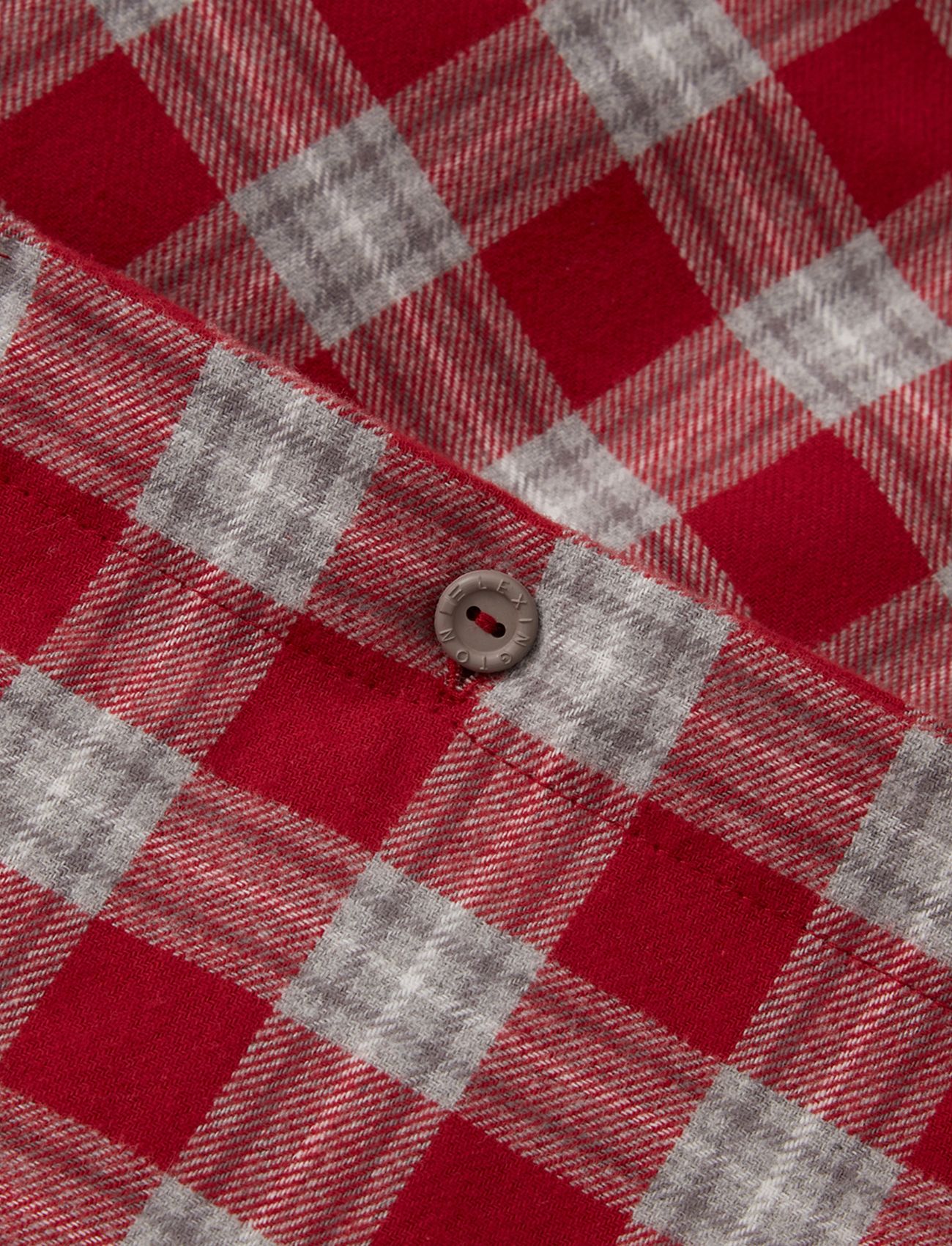 Lexington Home - Red Checked Cotton Flannel Bed Set - voodiriiete komplektid - red/gray/white - 2