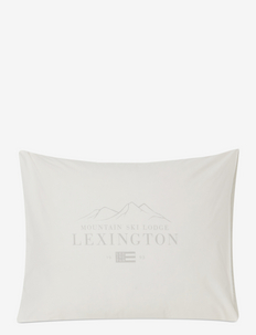 Printed Organic Cotton Poplin Pillowcase, Lexington Home