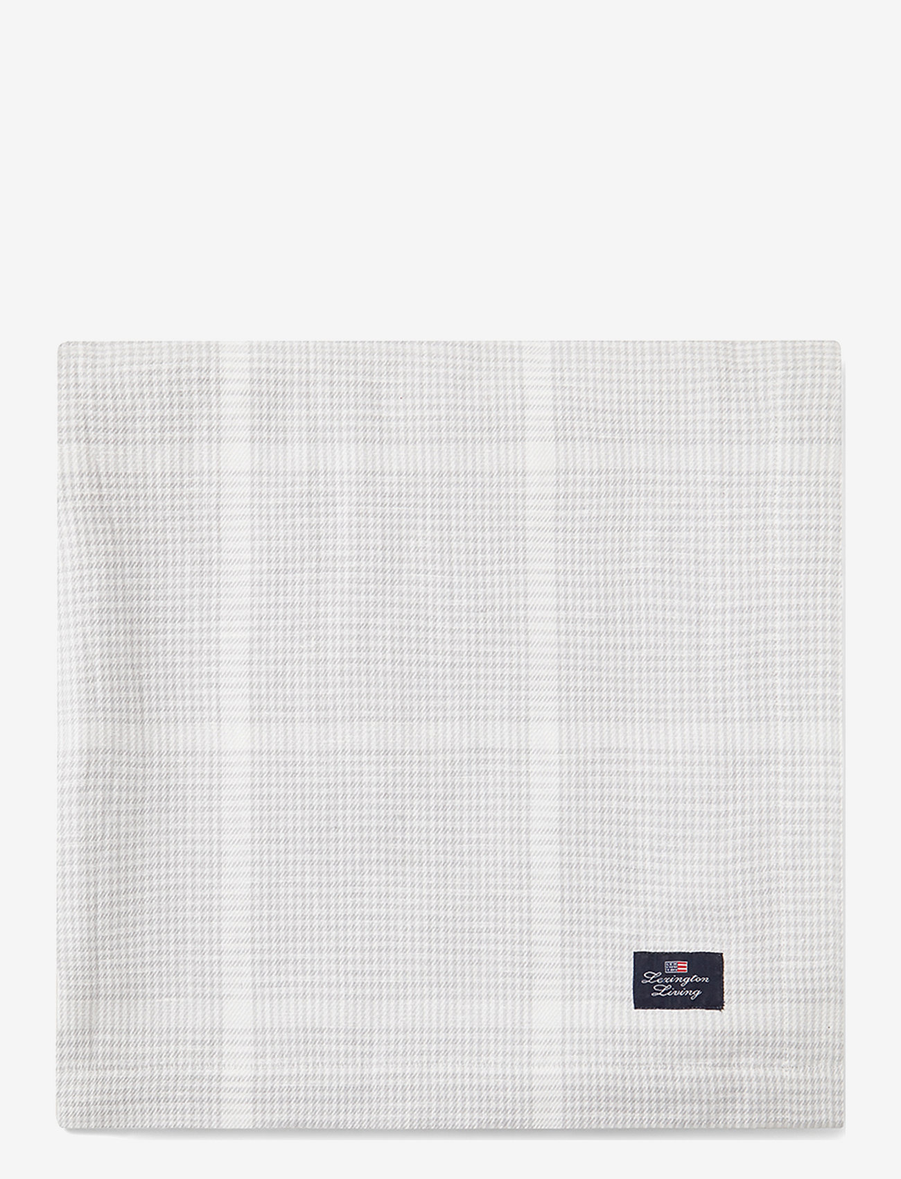 Lexington Home - Cotton/Linen Pepita Check Tablecloth - køb efter pris - white/lt gray - 0