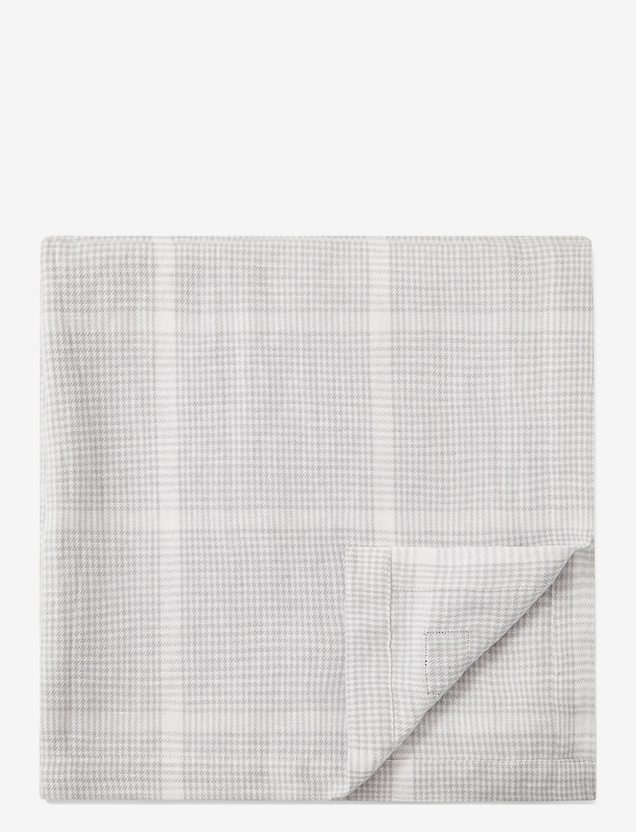 Lexington Home - Cotton/Linen Pepita Check Tablecloth - køb efter pris - white/lt gray - 1