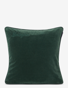 Organic Cotton Velvet Pillow Cover, Lexington Home