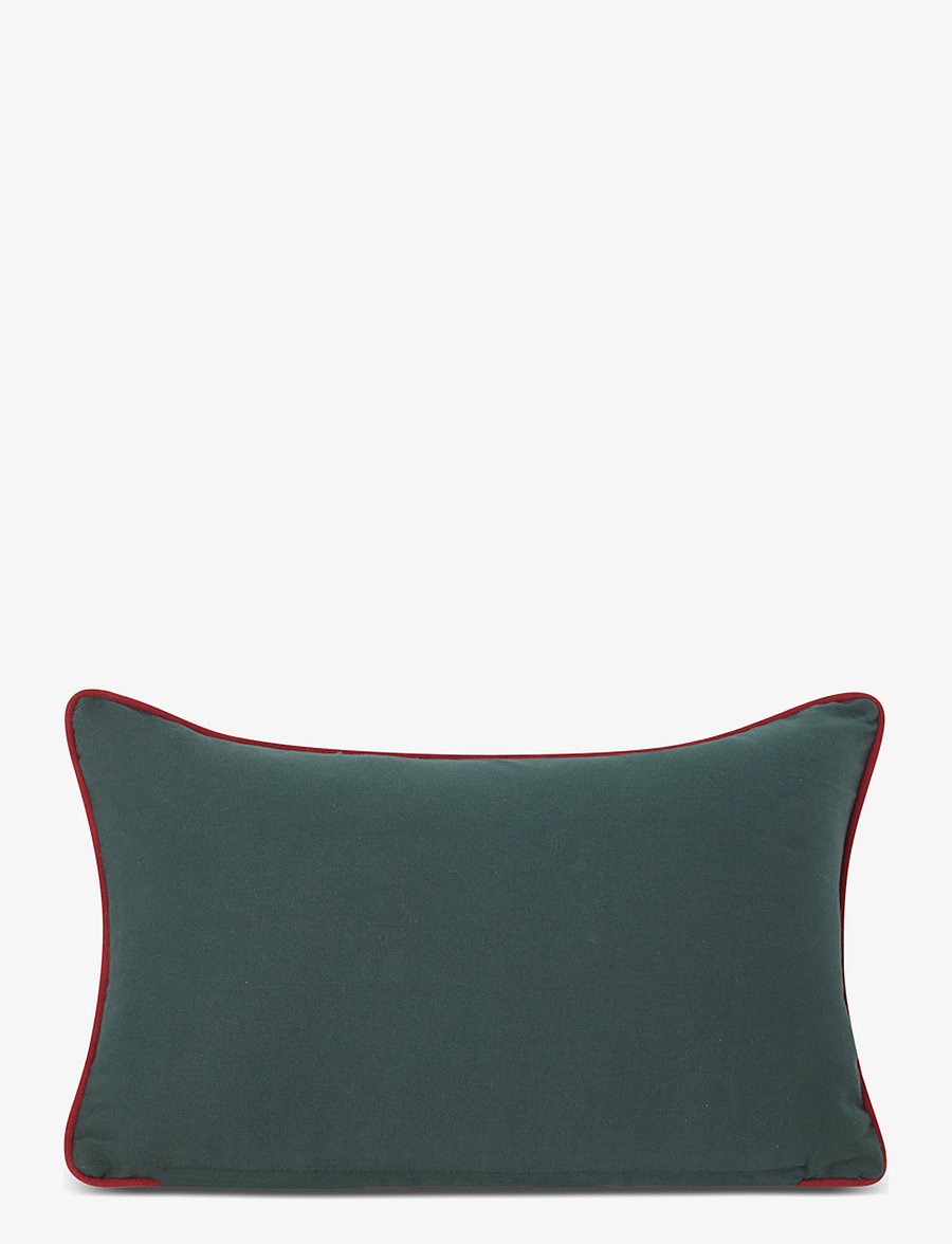 Lexington Home - Ski Lift Organic Cotton Twill Pillow - green/dk blue - 1